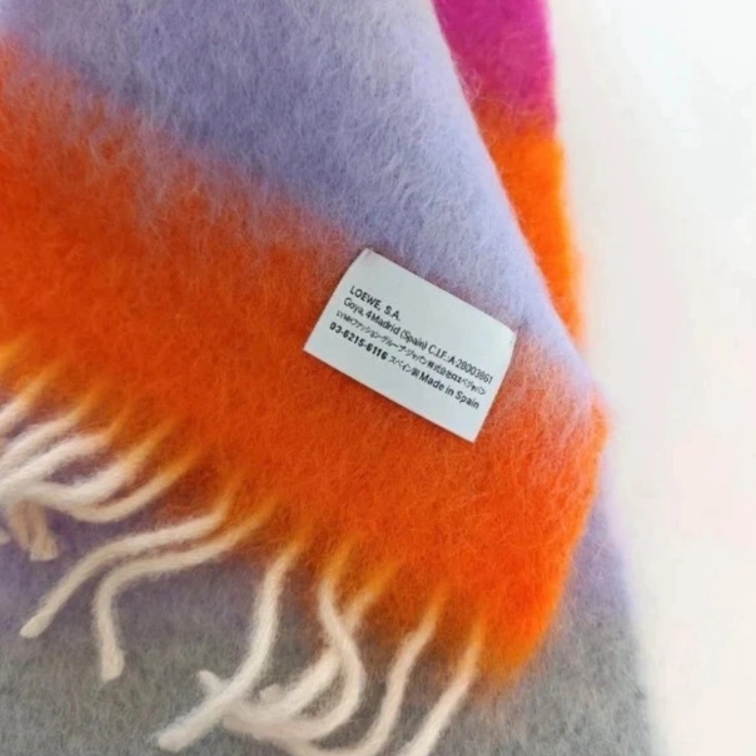 Écharpe LOEWE multicolore