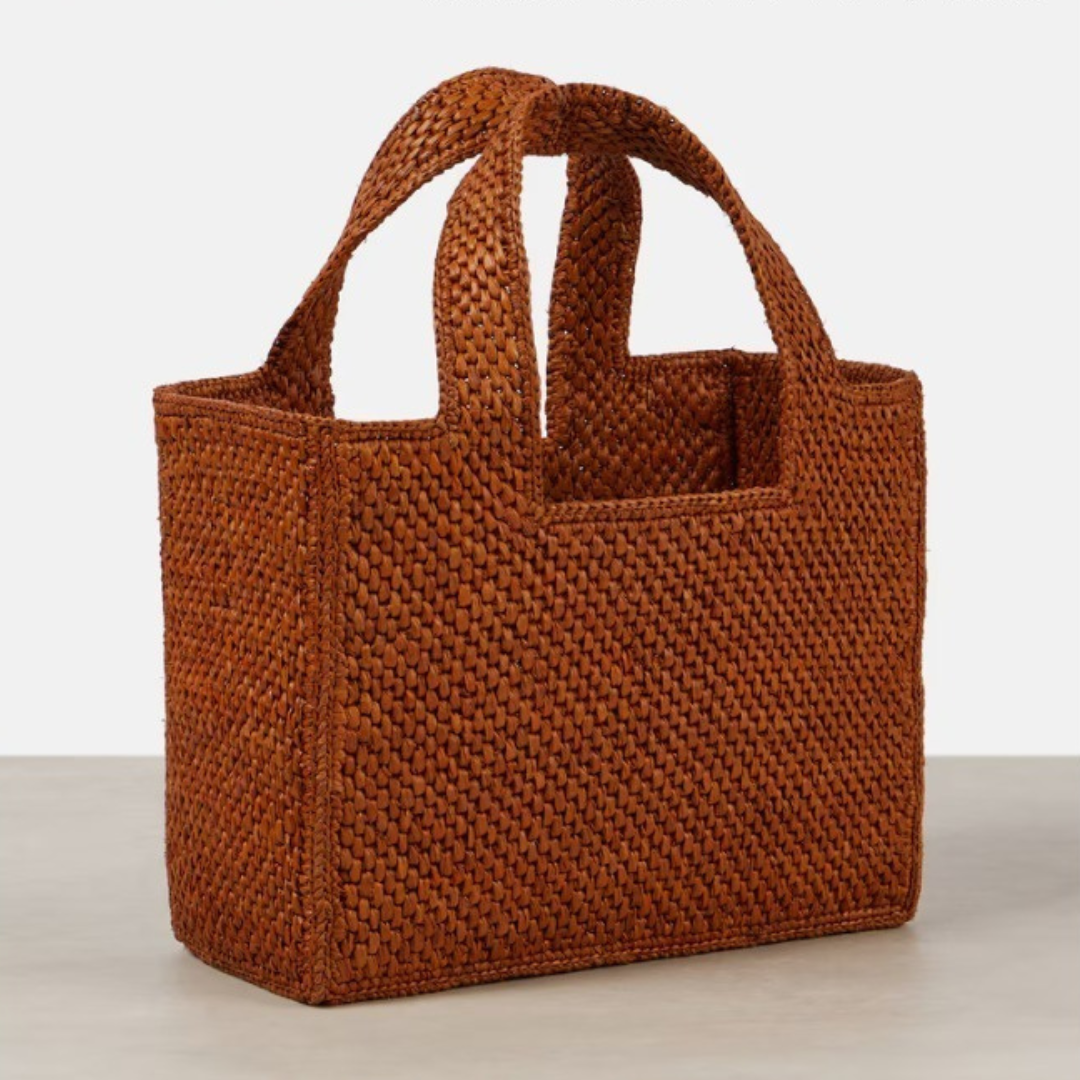 Cabas en Raphia Marron Loewe