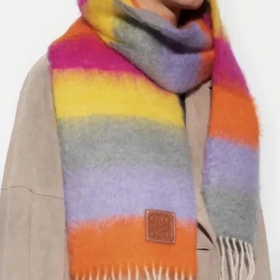 Écharpe LOEWE multicolore