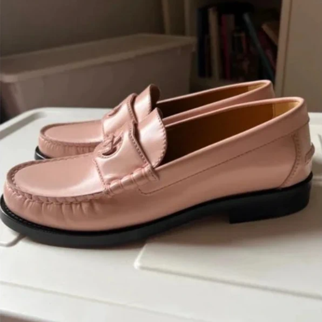 Mocassins Gucci rose