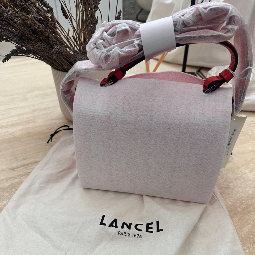 Sac Lancel Pia rouge