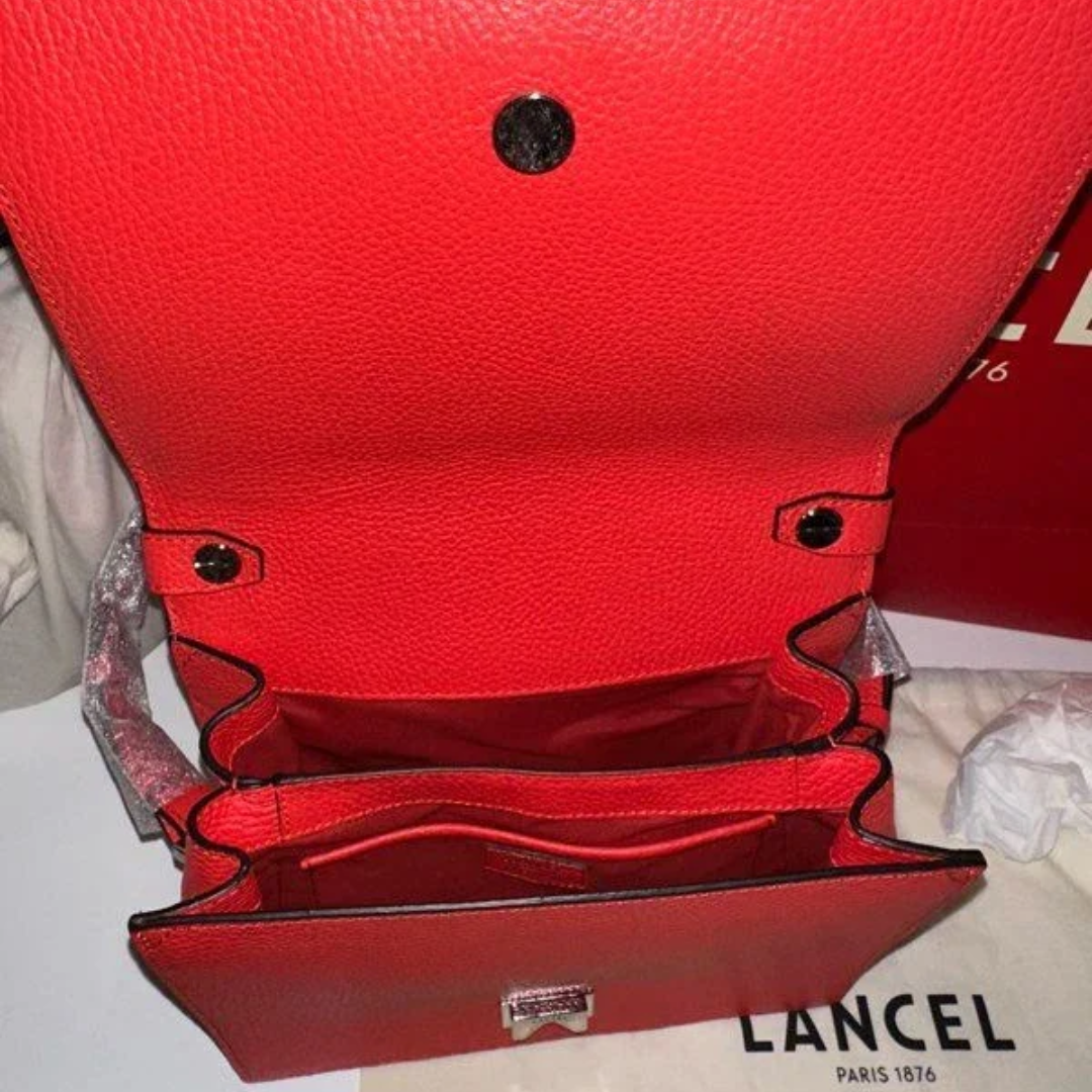 Sac Lancel Pia rouge