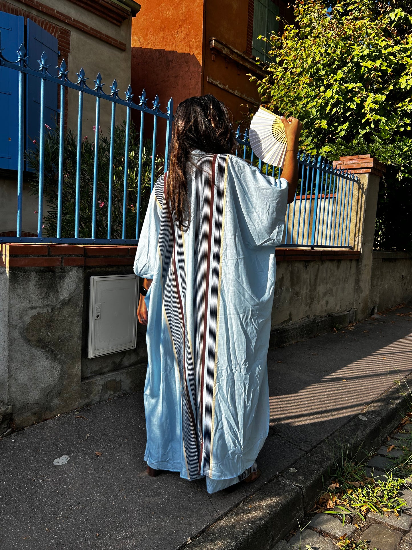 Ensemble Femme Chic 100% Coton Bleu ciel